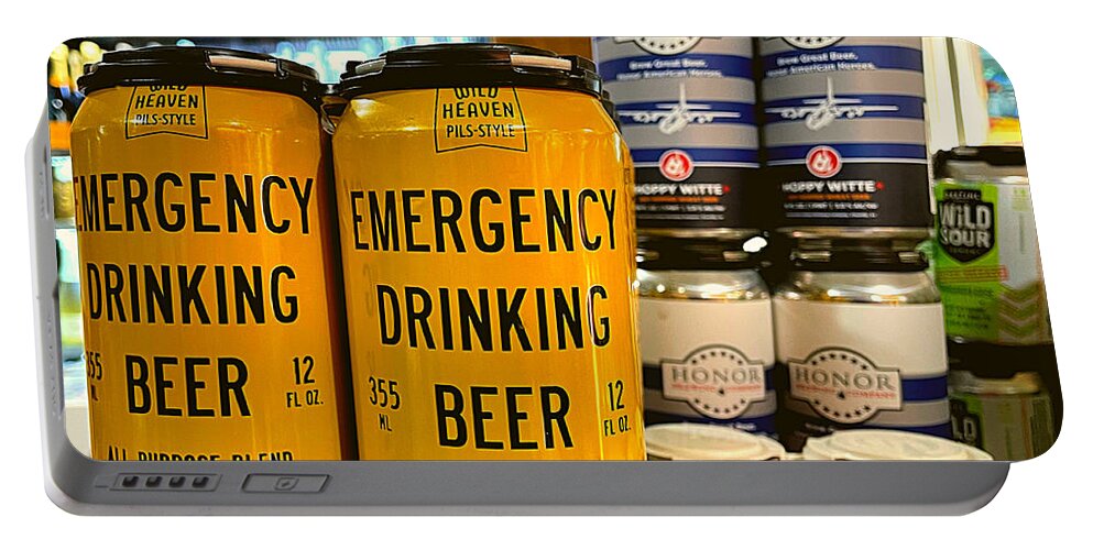 Beer Portable Battery Charger featuring the photograph Beer 911 by Lee Darnell