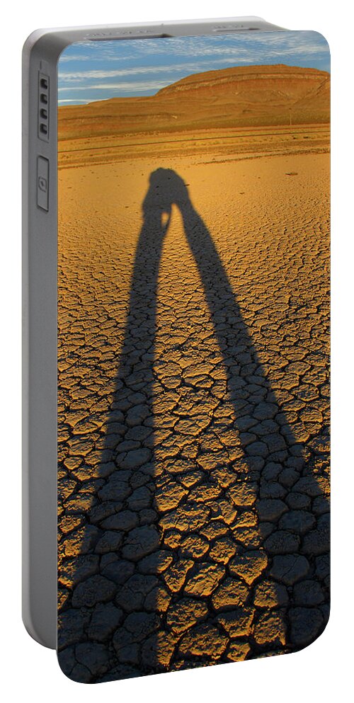 Sunset Portable Battery Charger featuring the photograph Bell Bottoms by Mike McGlothlen