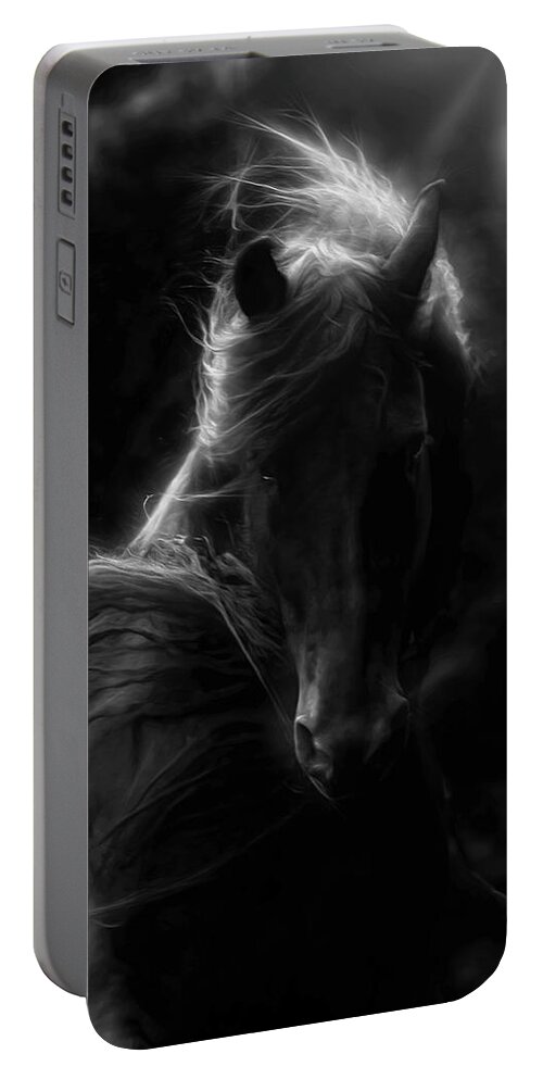 Black Magic Portable Battery Charger featuring the photograph Black Magic by Wes and Dotty Weber