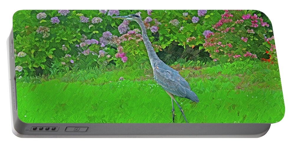Bird Portable Battery Charger featuring the photograph Bold and Beautiful by Katherine Erickson