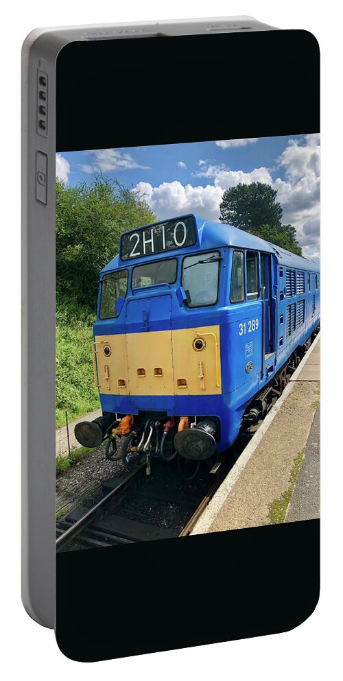  Portable Battery Charger featuring the photograph BR Class 31 Diesel Locomotive Pheonix by Gordon James