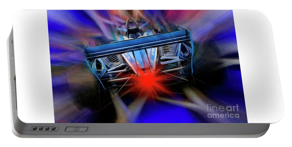 Indycar Portable Battery Charger featuring the photograph Break Light 2022 Indycar by Blake Richards
