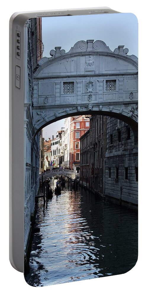 Ponte Dei Sospiri Portable Battery Charger featuring the photograph Bridge of Sighs by Yvonne M Smith