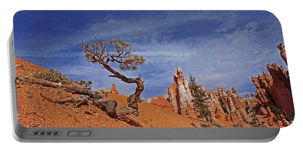 Bryce Canyon National Park Portable Battery Charger featuring the photograph Bryce Canyon National Park - Shaped by the Wind by Yvonne Jasinski