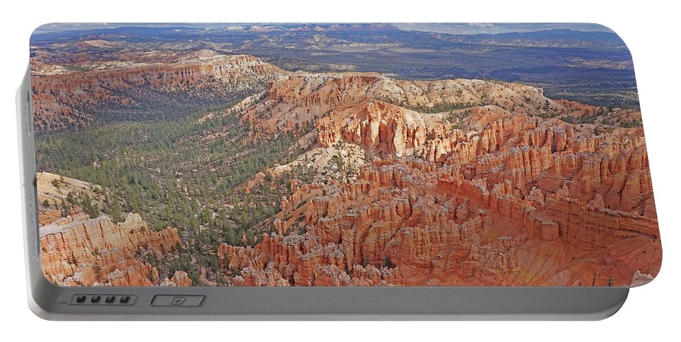 Bryce Canyon National Park Portable Battery Charger featuring the photograph Bryce Canyon National Park - Panorama by Yvonne Jasinski