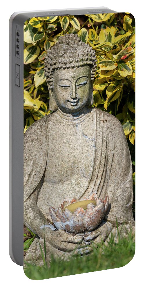 Buddha Portable Battery Charger featuring the photograph Buddha by Steev Stamford