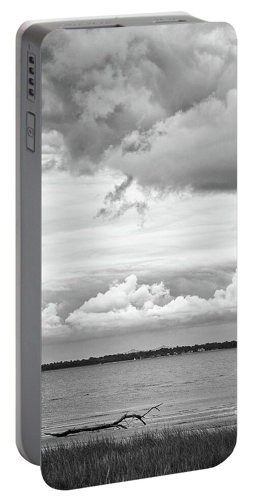  Portable Battery Charger featuring the photograph By The Bay by Steve Stanger