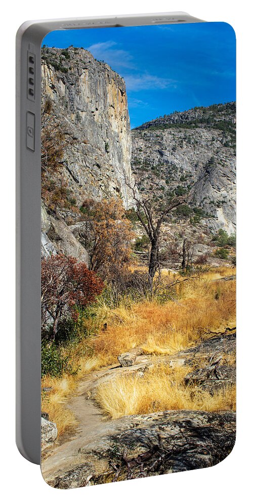 Hiking Portable Battery Charger featuring the photograph By The Way by Stephen Sloan