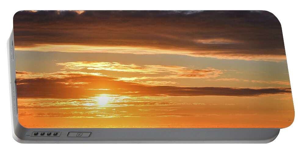 California Portable Battery Charger featuring the photograph California Central Coast Sunset by Kyle Hanson