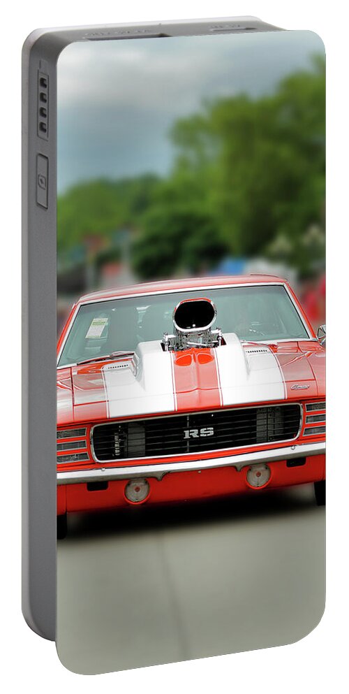 Chevrolet Camaro Rs Portable Battery Charger featuring the photograph Camaro RS by Lens Art Photography By Larry Trager
