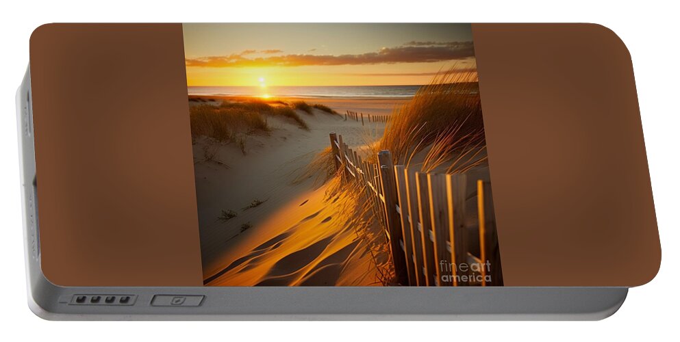 Cape Cod Portable Battery Charger featuring the digital art Cape Cod II by Jay Schankman