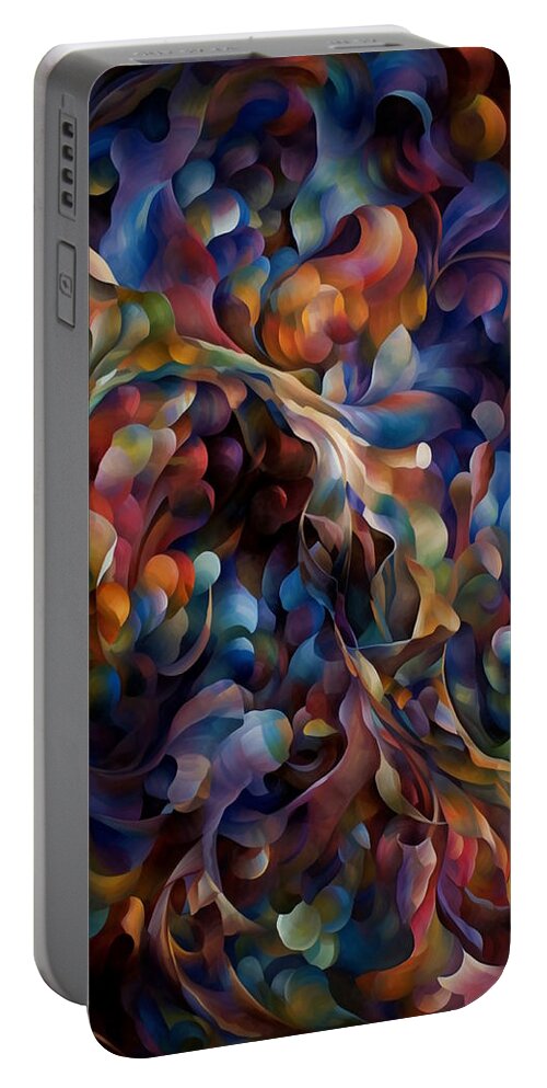  Portable Battery Charger featuring the digital art Case No 15 by Mark Slauter