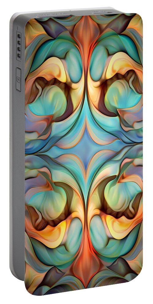 Portable Battery Charger featuring the digital art Case No 17 by Mark Slauter