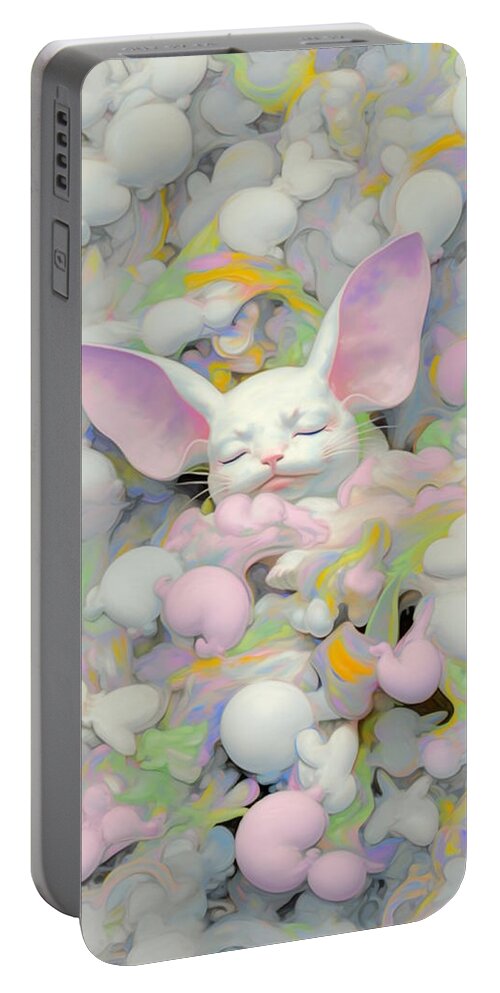  Portable Battery Charger featuring the digital art Case No 9 by Mark Slauter