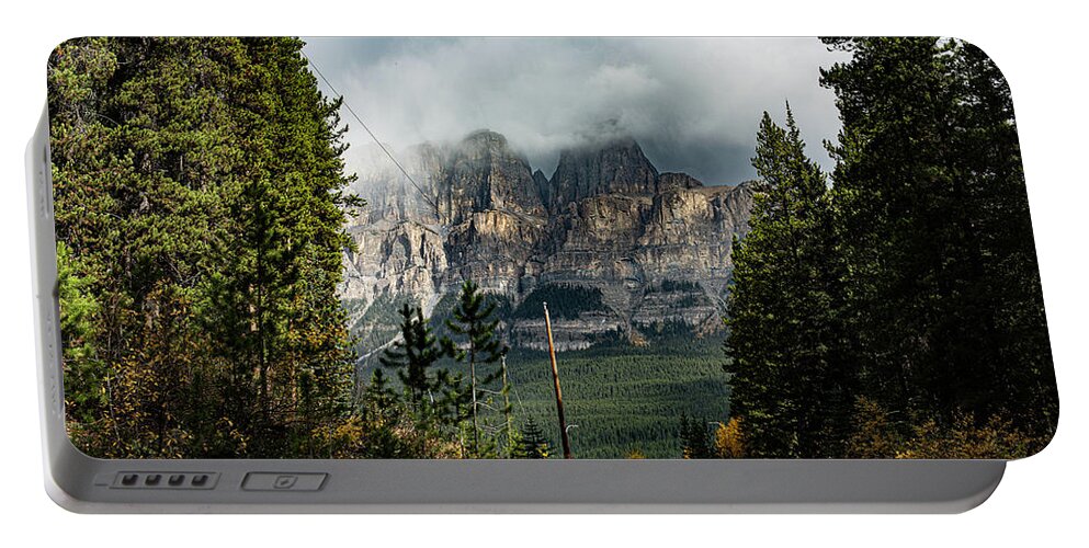 Photo Portable Battery Charger featuring the photograph Castle by Jerald Blackstock