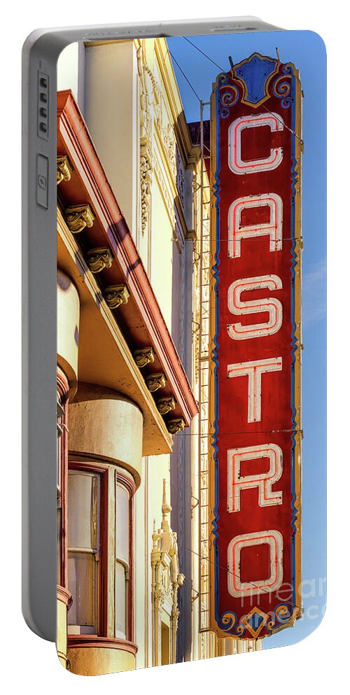 San Francisco Portable Battery Charger featuring the photograph Castro by Jerry Fornarotto