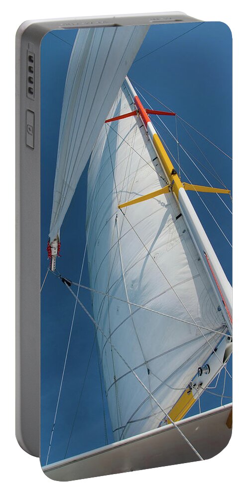 Catamaran Portable Battery Charger featuring the photograph Catamaran by Melissa Southern