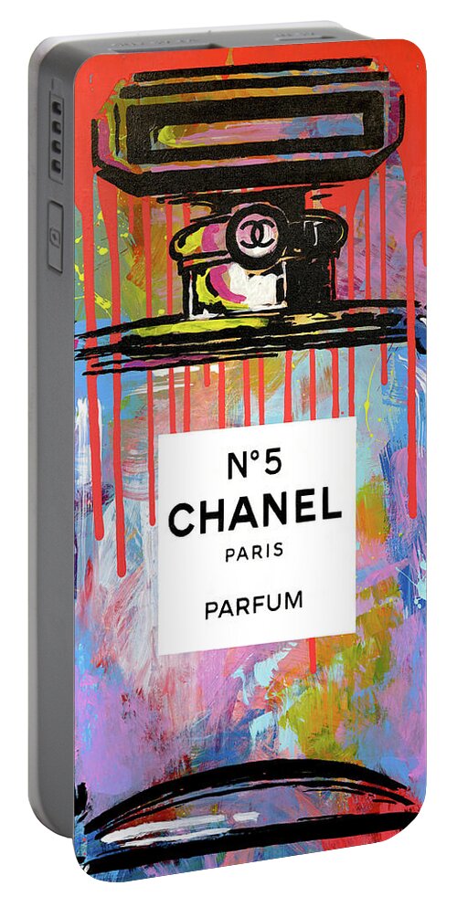 Chanel Urban Pop Art Portable Battery Charger by James Hudek