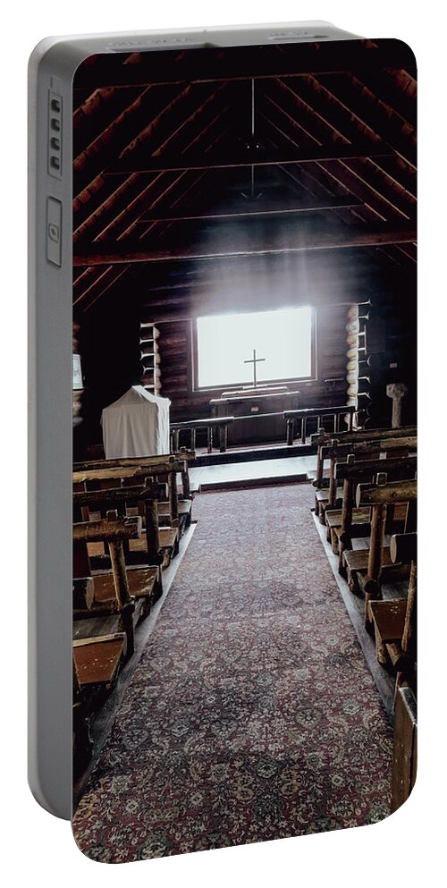 Chapel Of The Transfiguration Portable Battery Charger featuring the photograph Chapel of the Transfiguration by Rachel Morrison