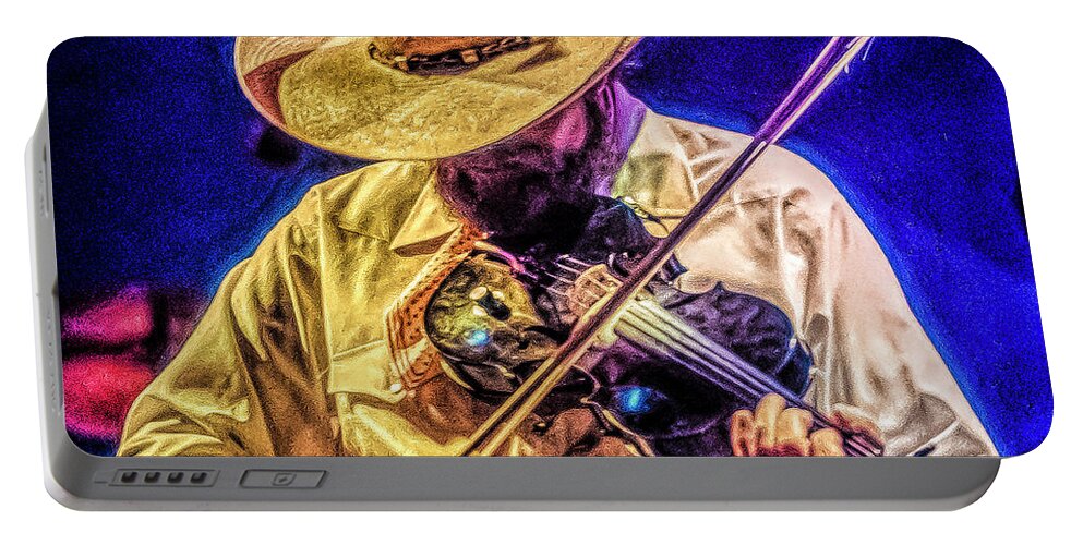 © 2020 Lou Novick All Rights Reversed Portable Battery Charger featuring the photograph Charlie Daniels by Lou Novick
