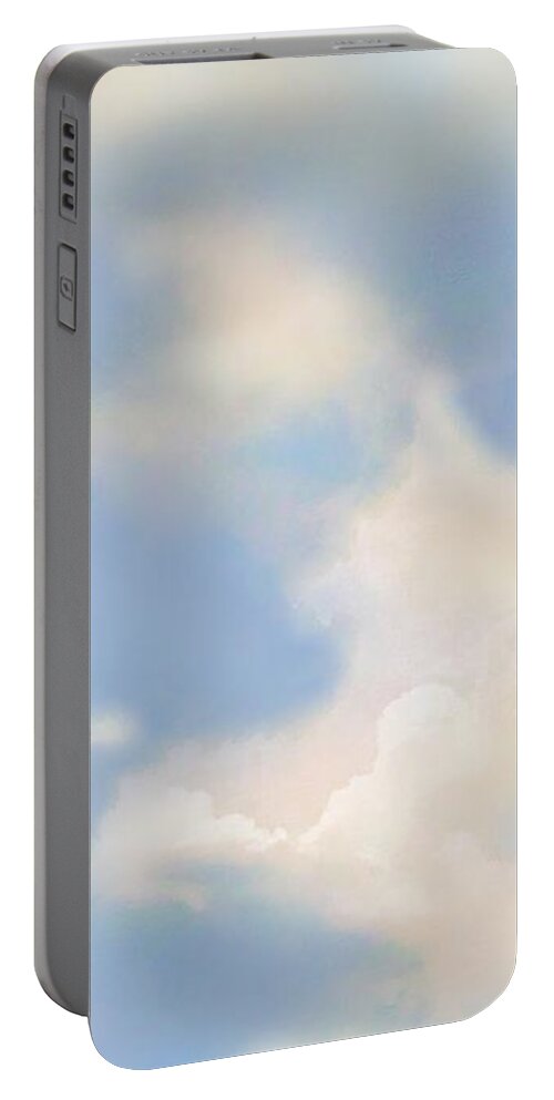Clouds Portable Battery Charger featuring the photograph Chasing Clouds by Angela Davies