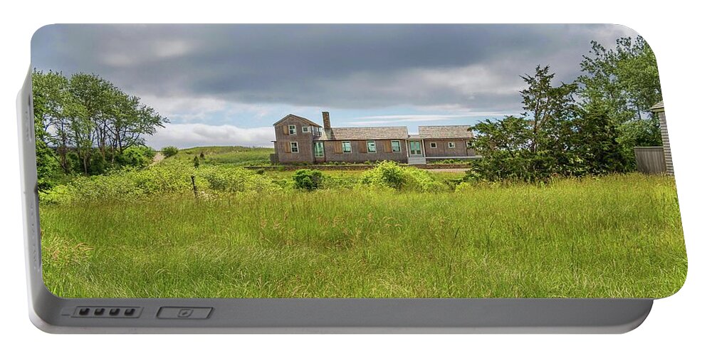 Architecture Portable Battery Charger featuring the photograph Chatham Homestead by Marisa Geraghty Photography