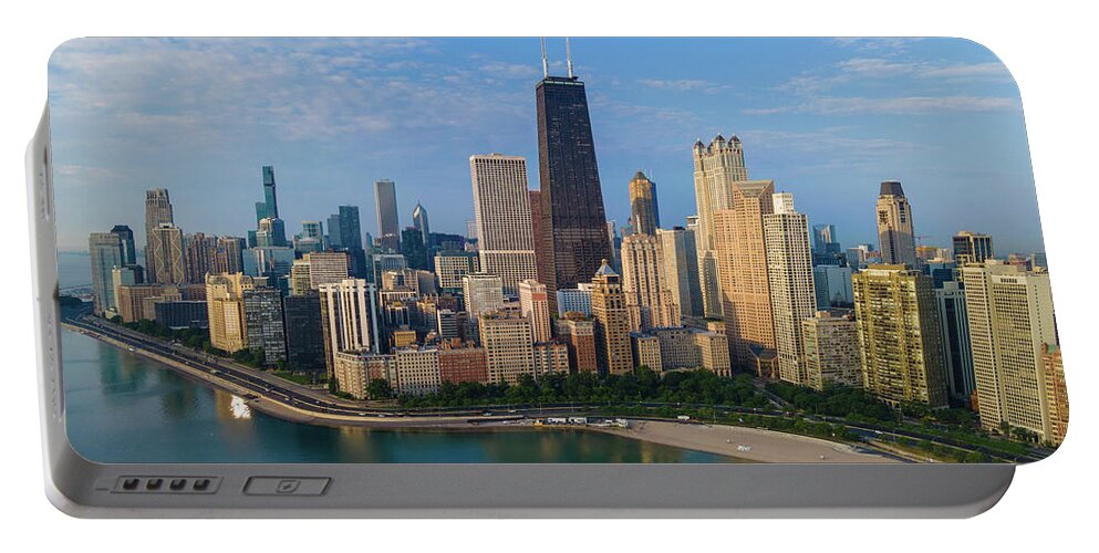 Chicago Portable Battery Charger featuring the photograph Chicago Gold Coast by Bobby K