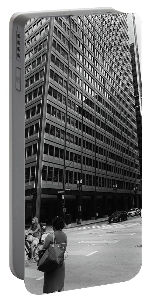 Chicago Portable Battery Charger featuring the photograph Chicago Life by Britten Adams
