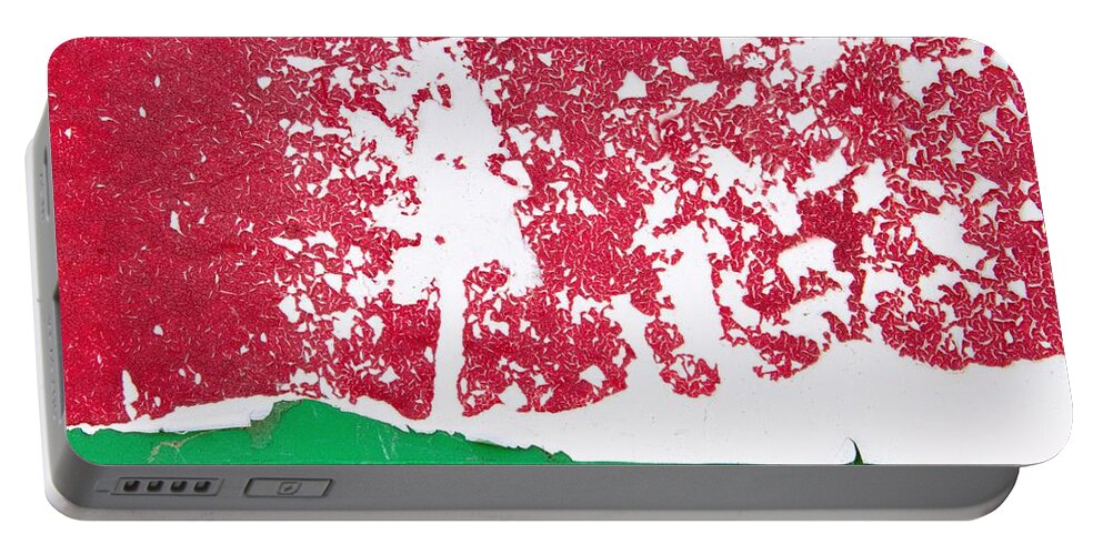 Texture Portable Battery Charger featuring the photograph Christmas Tree by Marilyn Cornwell