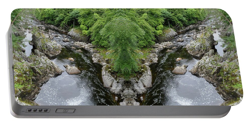 Deeside Portable Battery Charger featuring the photograph Claigeann by PJ Kirk