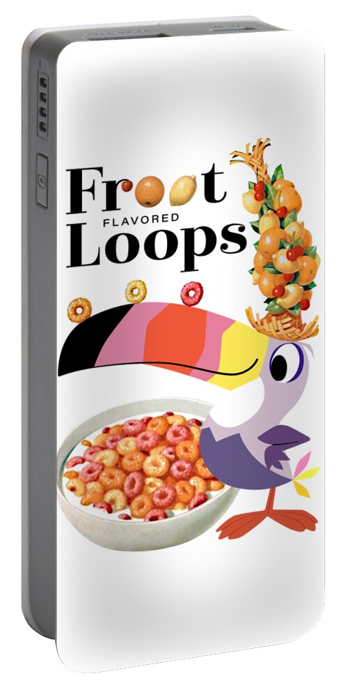 Classic Froot Loops Cereal Box Art with Toucan Sam Zip Pouch by Glen Evans  - Pixels Merch