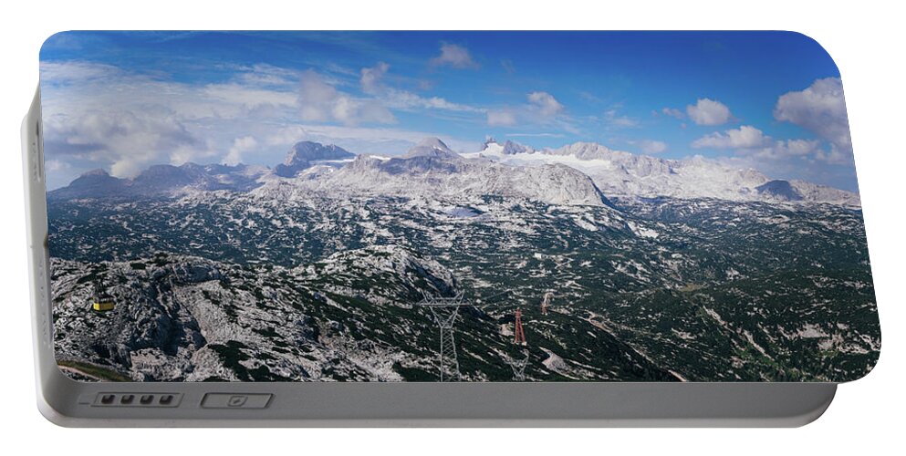 View Portable Battery Charger featuring the photograph Hoher Dachstein by Vaclav Sonnek