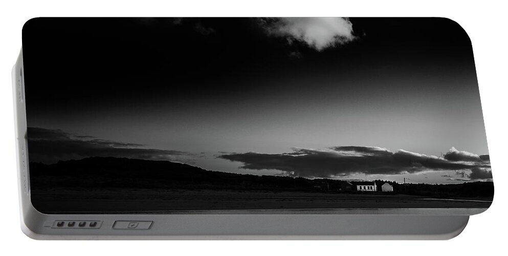 Lonely Portable Battery Charger featuring the photograph Cloud Cottage by Nigel R Bell