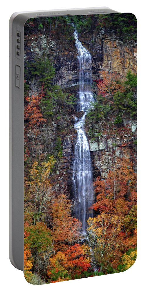 Autumn Portable Battery Charger featuring the photograph Cloudland Colors by George Taylor