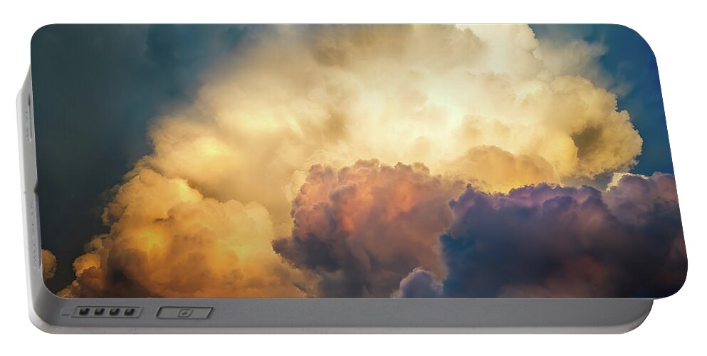 Landscape Portable Battery Charger featuring the photograph Collin County Sky by Scott Norris