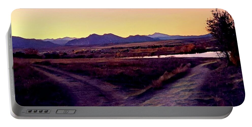 Colorado Portable Battery Charger featuring the photograph Colorado Crossroads by Mars Besso
