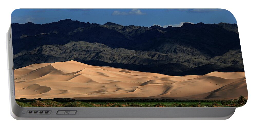 Colors Of Steppe Portable Battery Charger featuring the photograph Colors Of Steppe by Elbegzaya Lkhagvasuren