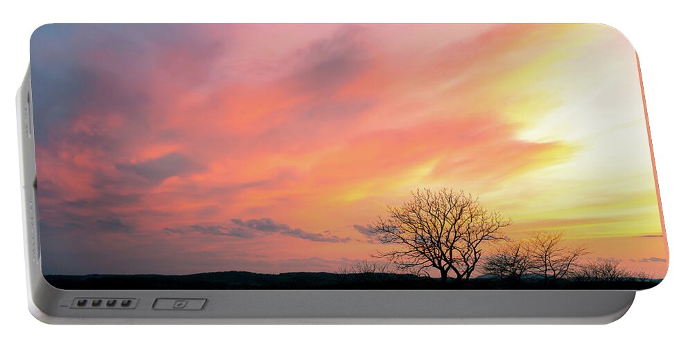 Color Portable Battery Charger featuring the photograph Colors over the Preserve by Jason Fink