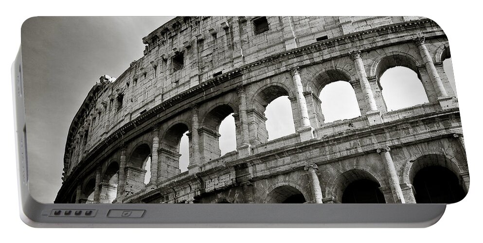 Colosseum Portable Battery Charger featuring the photograph Colosseum by Dave Bowman
