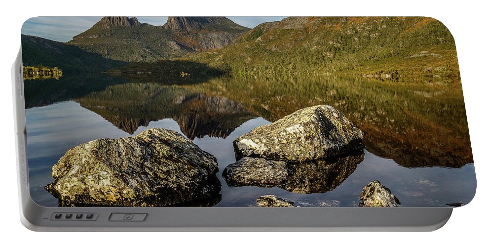 National Park Portable Battery Charger featuring the photograph Cradle Mountain 05 by Werner Padarin