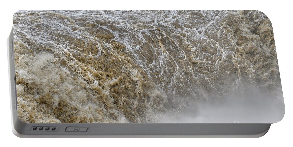 Cumberland Falls Portable Battery Charger featuring the photograph Cumberland Falls 14 by Phil Perkins
