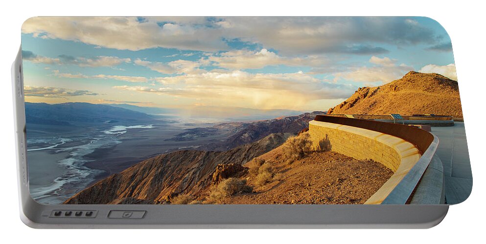 Nature Portable Battery Charger featuring the photograph Dante's Viewing Area by Mike Lee