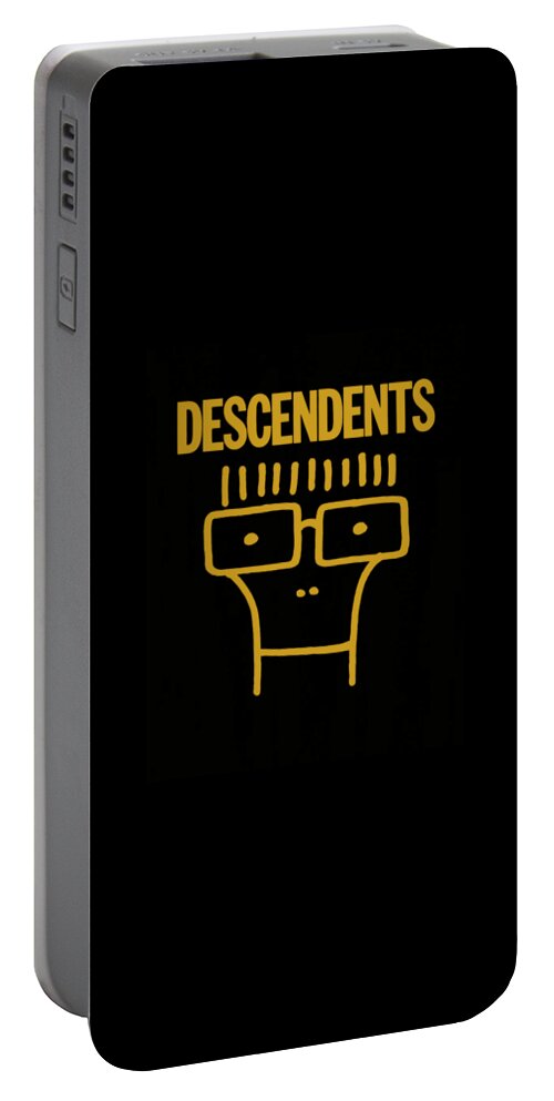 Descendents Portable Battery Charger featuring the digital art Descendents by Crut Sangel