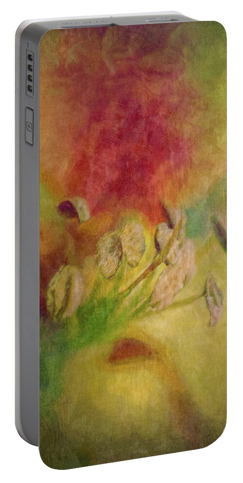 Photography Portable Battery Charger featuring the digital art Desert Dancers by Bonny Puckett