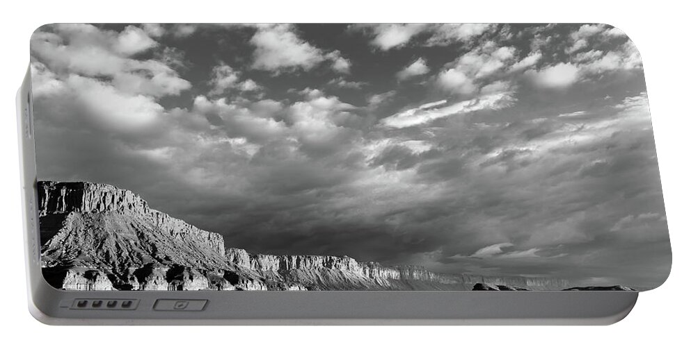  Portable Battery Charger featuring the photograph Desert panorama by Robert Miller