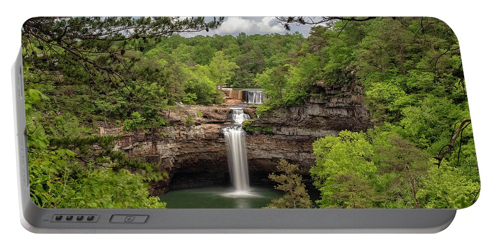 Desoto State Park Portable Battery Charger featuring the photograph DeSoto Falls Photograph by Chris Spencer