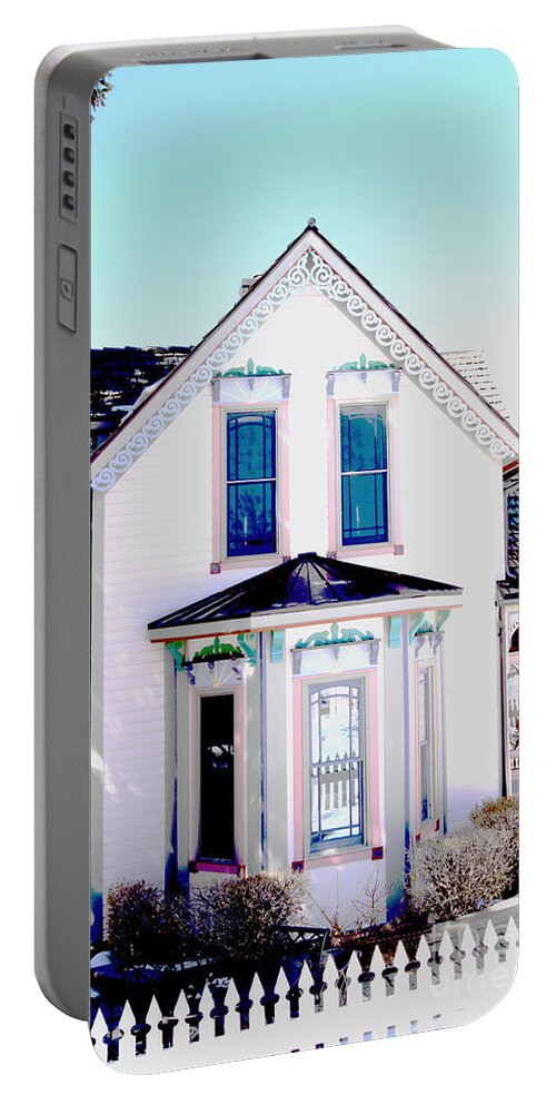 House Portable Battery Charger featuring the photograph Details on Historic Home by Kae Cheatham