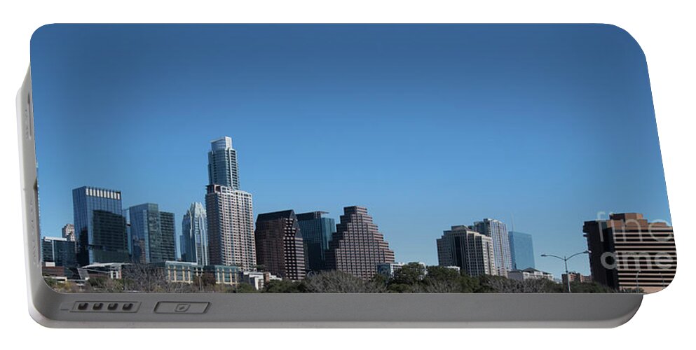 Austin Portable Battery Charger featuring the photograph Downtown Austin by Patrick Nowotny