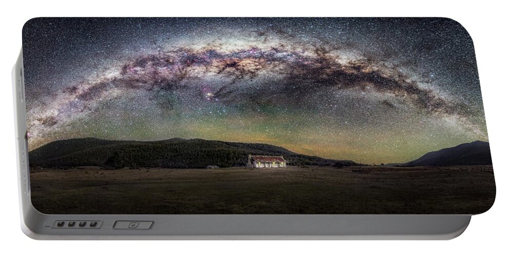 Orroral Homestead Portable Battery Charger featuring the photograph Dream Home by Ari Rex