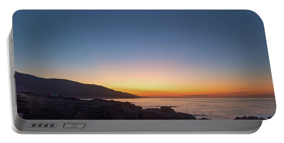Beach Portable Battery Charger featuring the photograph Dreamy Coastal Sunrise by Matthew DeGrushe